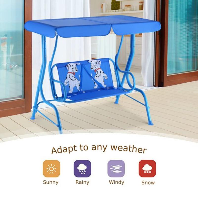 Outdoor Kids Patio Swing Bench - Kids Outdoor Bench ulasan dan harga