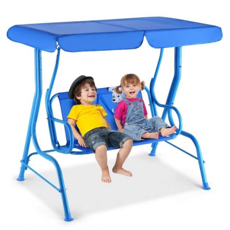 Outdoor Kids Patio Swing Bench - Kids Outdoor Bench ulasan dan harga
