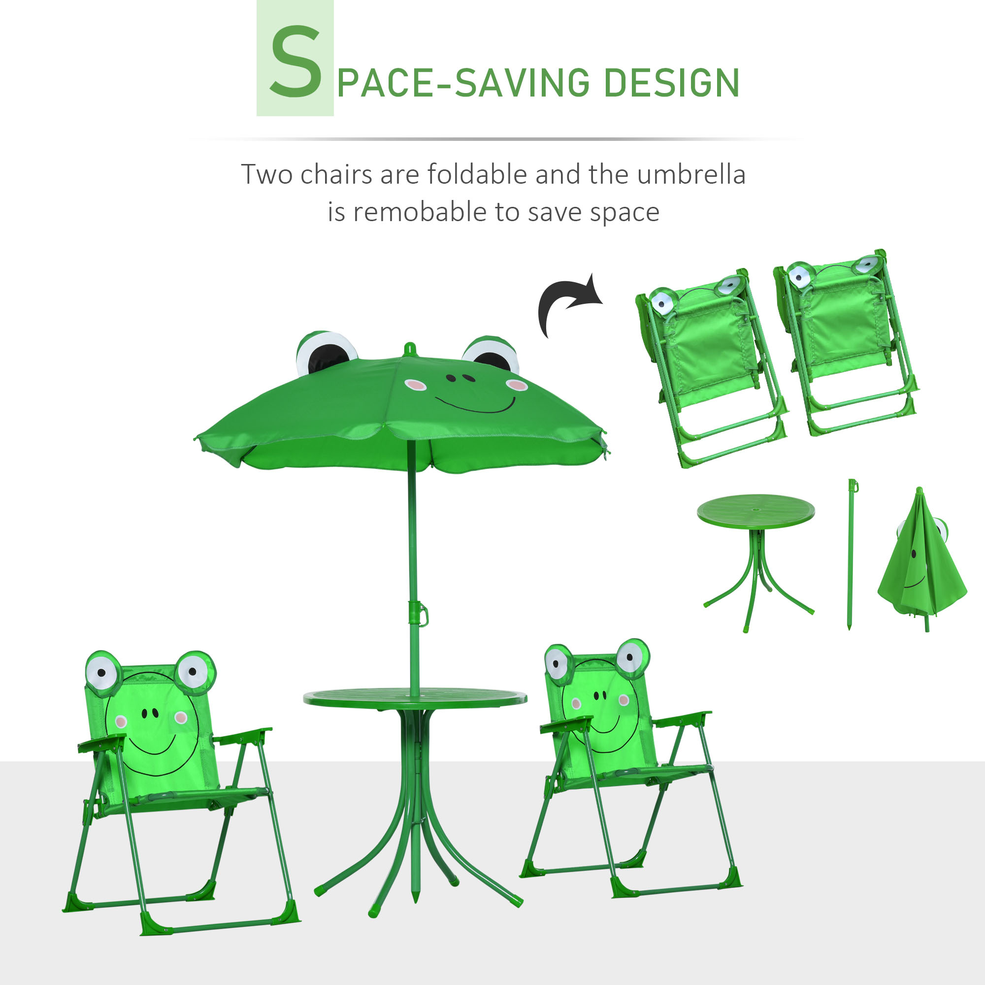 Kids Table and Chair Set, Outd - Kids Outdoor Table And Chair Set ulasan dan harga