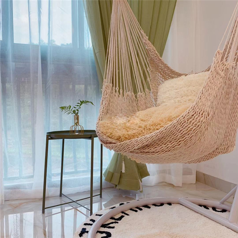 Nordic Style White Hammock Swi - Kids Outdoor Wendy House ulasan dan harga