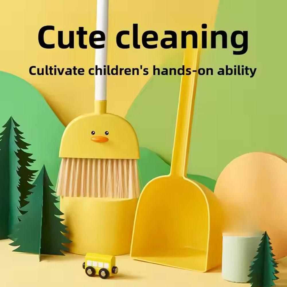 Mini Children Broom and Dustpa - Kids Outdoor Broom ulasan dan harga