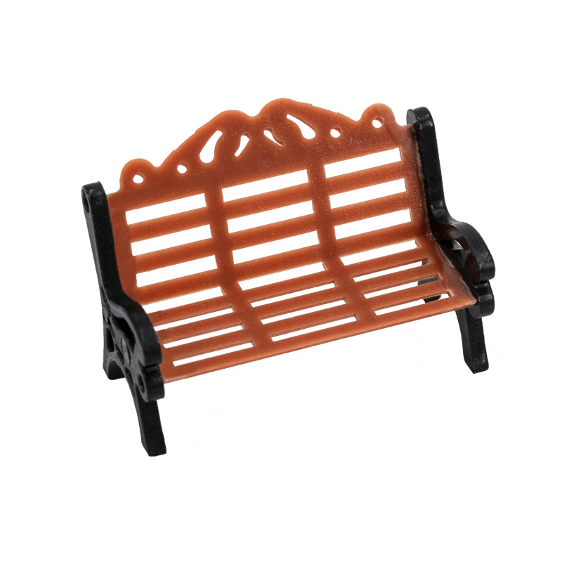 10PCS Miniature Park Bench Mod - Kids Outdoor Bench ulasan dan harga