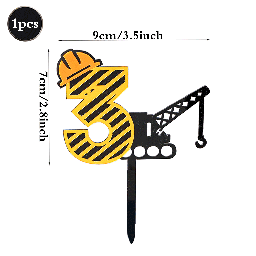 Construction Excavator Acrylic - Kids Outdoor Excavator ulasan dan harga