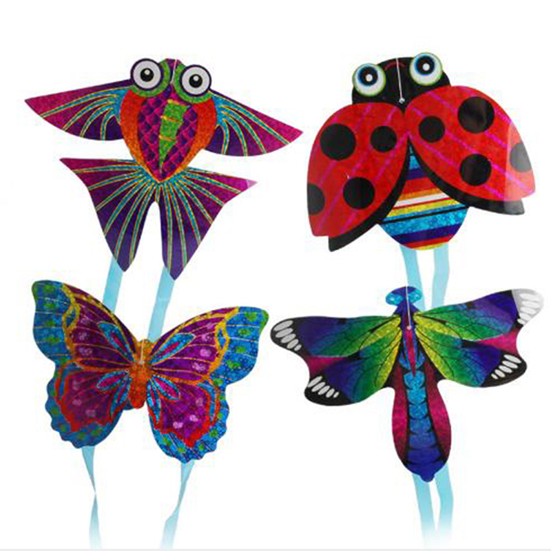 Colorful Pocket Kite Outdoor F - Kite Easy Fly Kids ulasan dan harga