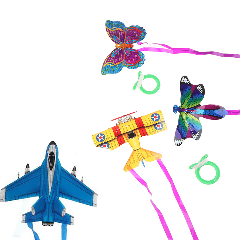 Colorful Pocket Kite Outdoor F - Kite Easy Fly Kids ulasan dan harga