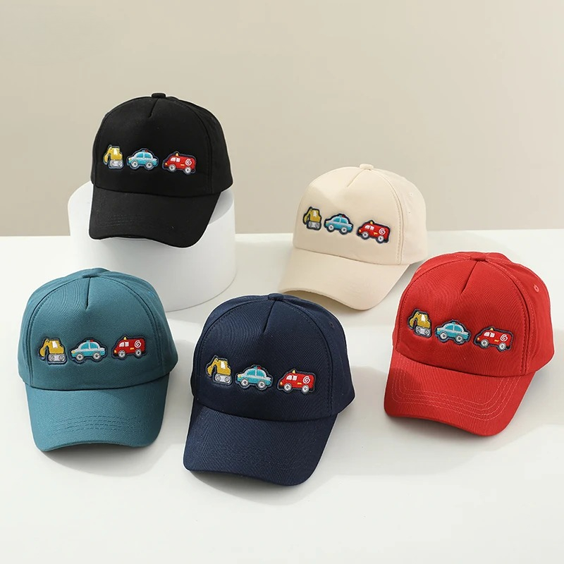School Boy Baseball Hats Vehic - Kids Outdoor Excavator ulasan dan harga