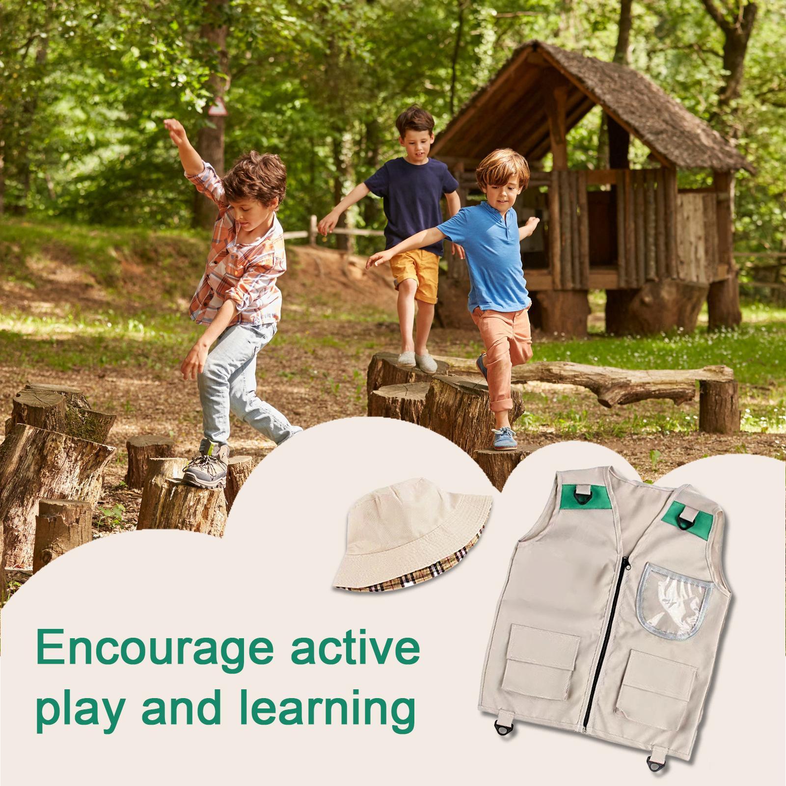 Kids Fishing Vest Washable Tod - Kids Outdoor Zoo ulasan dan harga
