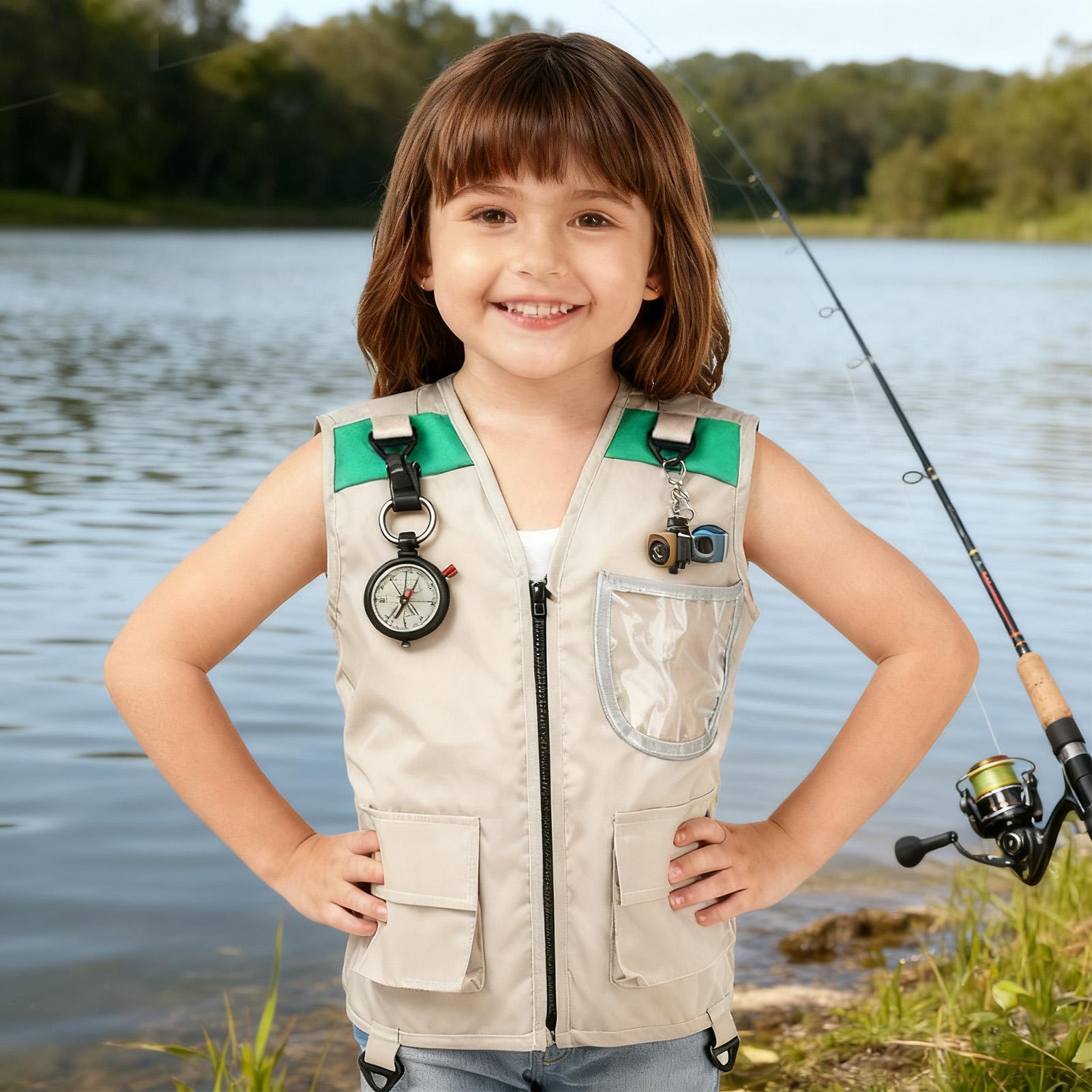 Kids Cargo Vest Sleeveless Cos - Kids Outdoor Zoo ulasan dan harga