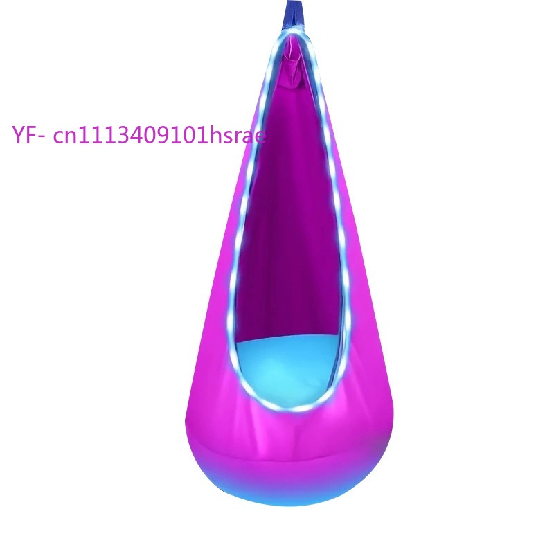 Glowing LED Inflatable Hammock - Kids Outdoor Hammock Chair ulasan dan harga