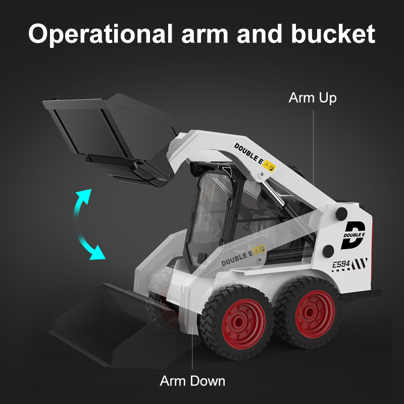 2025 Double E RC Truck Loader  - Kids Outdoor Excavator ulasan dan harga