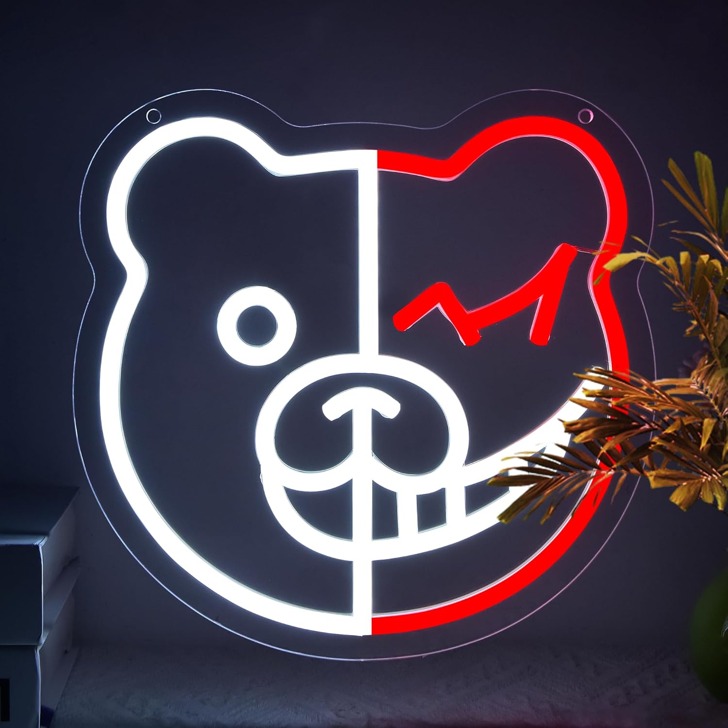 Bear Neon Sign Kids Room Decor - Kids Outdoor Zoo ulasan dan harga
