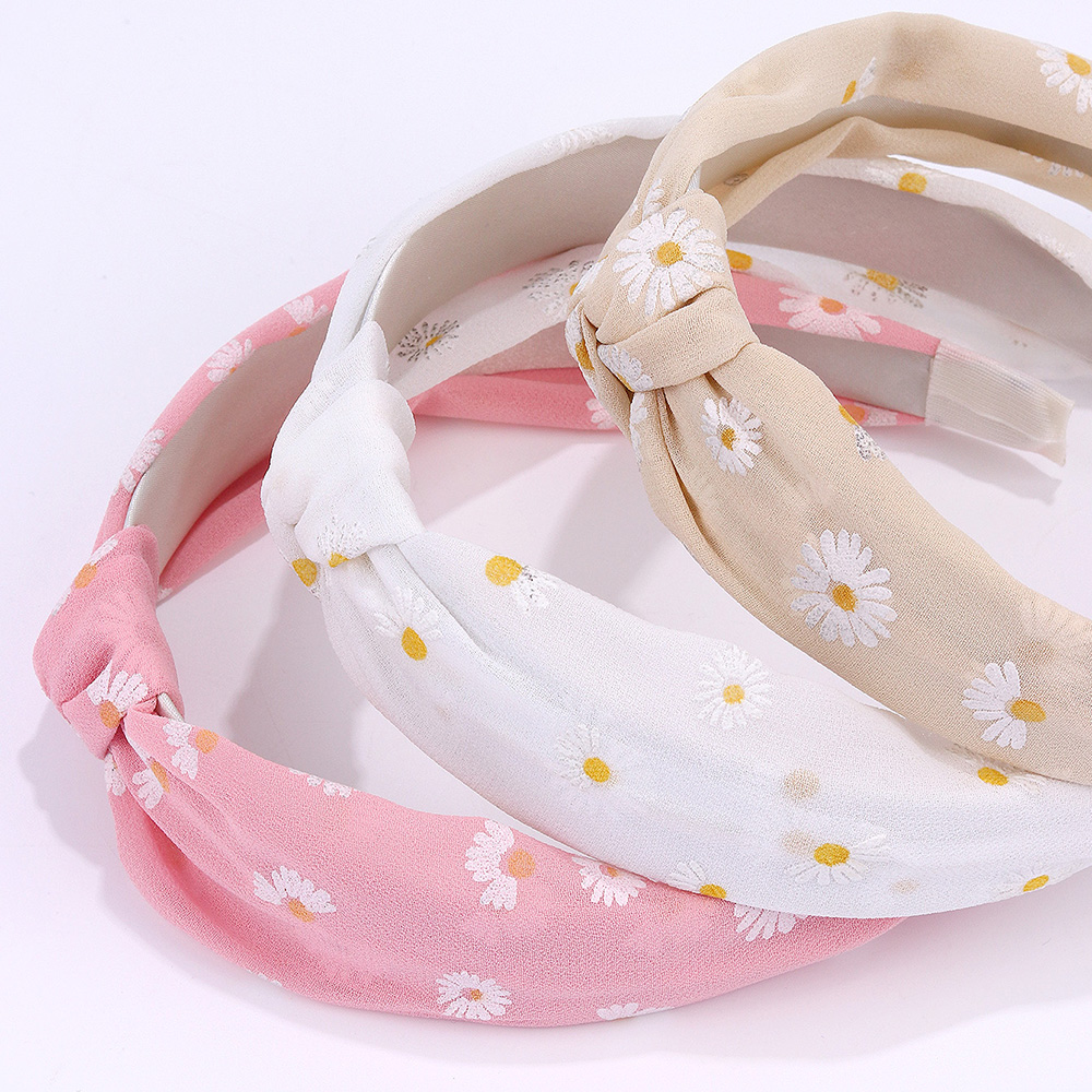 3pcs/set Daisy Pattern Headban - Kids Outdoor Activity Set ulasan dan harga