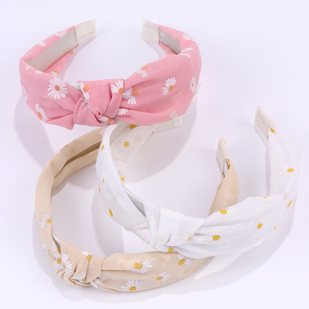 3pcs/set Daisy Pattern Headban - Kids Outdoor Activity Set ulasan dan harga