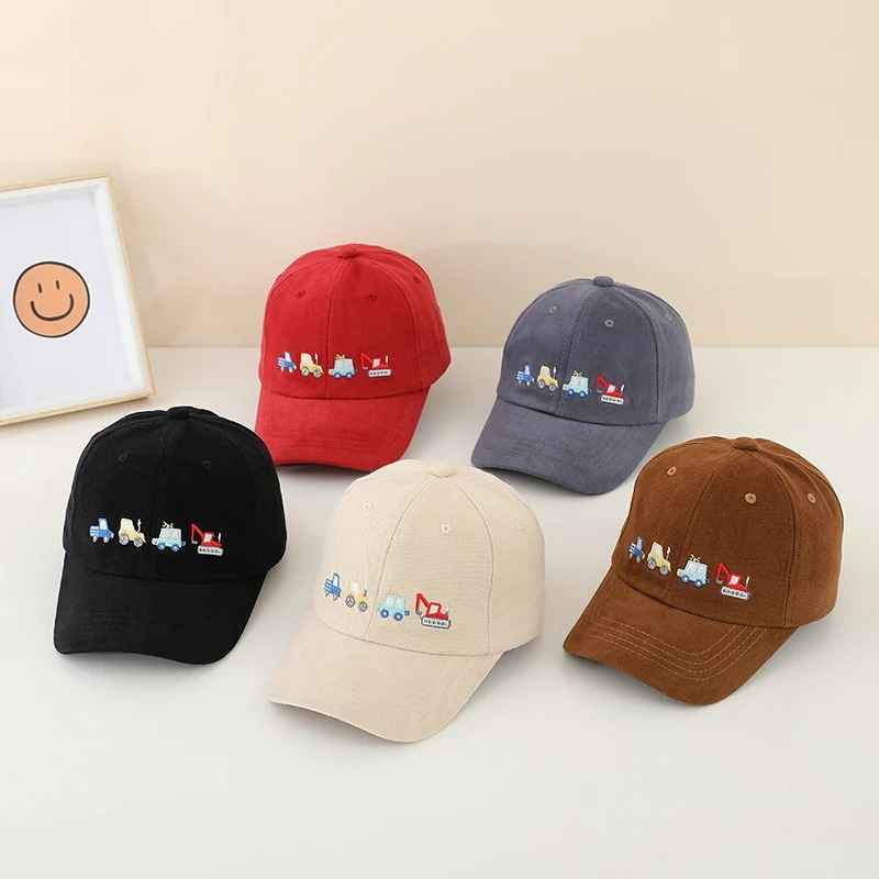 School Boy Baseball Hats Bulld - Kids Outdoor Excavator ulasan dan harga
