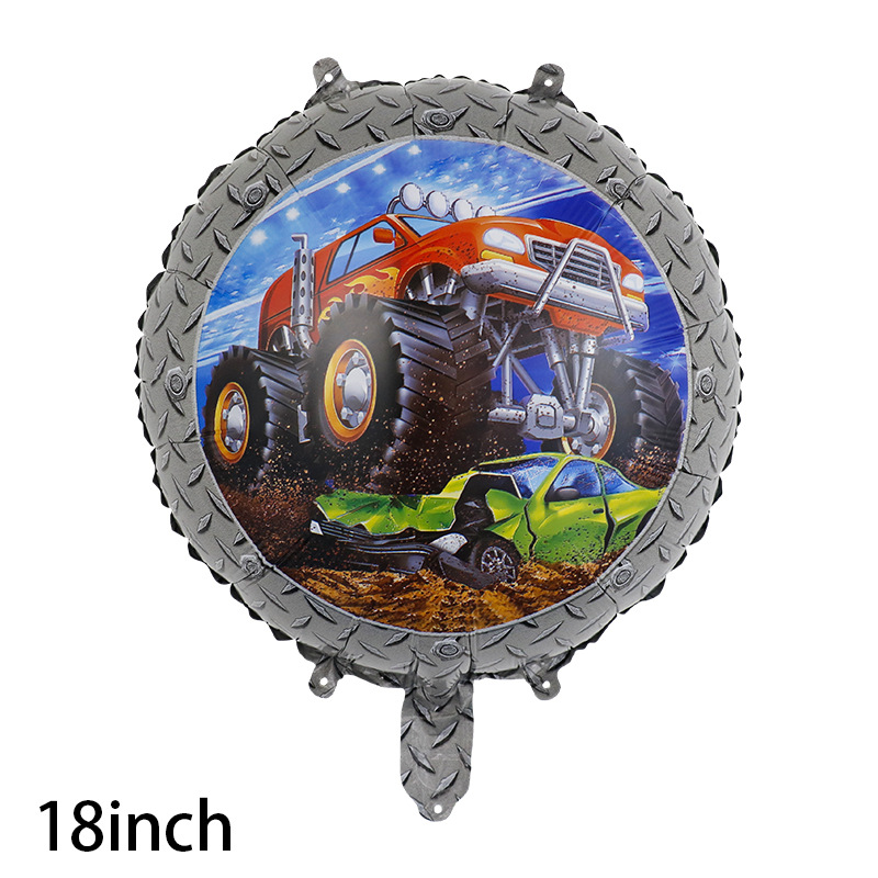 10pcs 18inch Cartoon car engin - Kids Outdoor Excavator ulasan dan harga