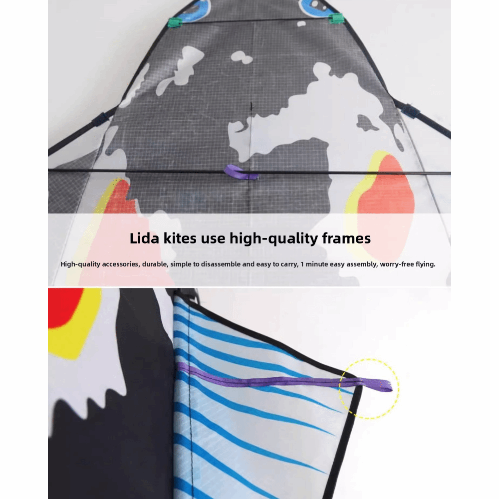 New Easy To Fly Large Fish Kit - Kite Easy Fly Kids ulasan dan harga