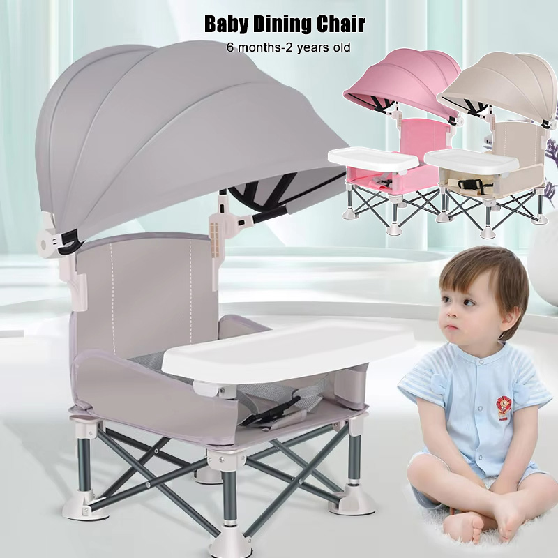 Baby Foldable Dining Chair Alu - Kids Outdoor Foldable Chair ulasan dan harga
