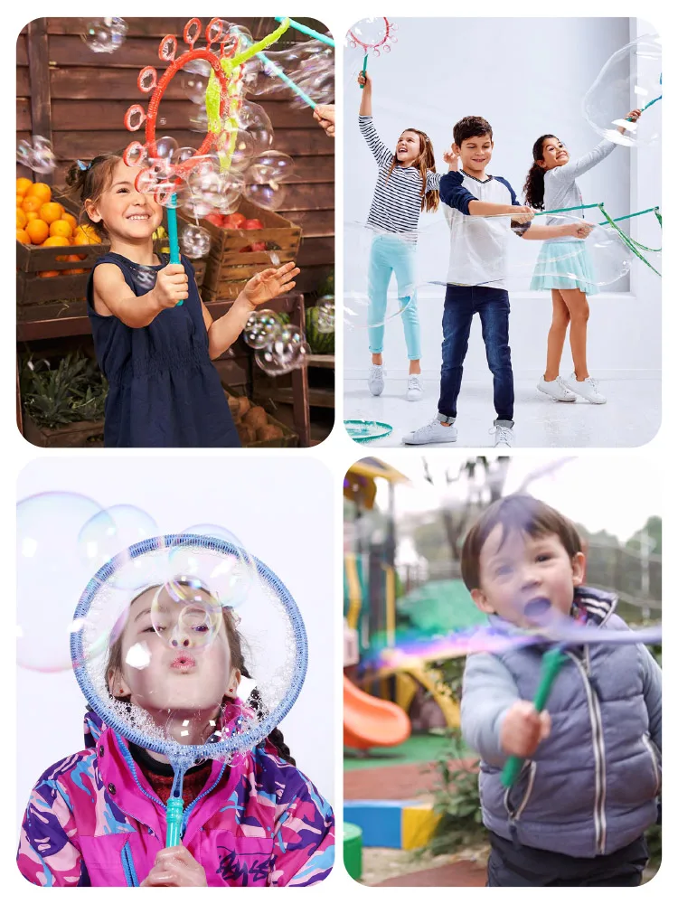 Outdoor Bubble Ring for Childr - Kids Outdoor Easter Toys ulasan dan harga