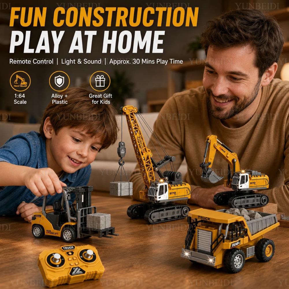 Remote Control Mini Alloy Car  - Kids Outdoor Excavator ulasan dan harga