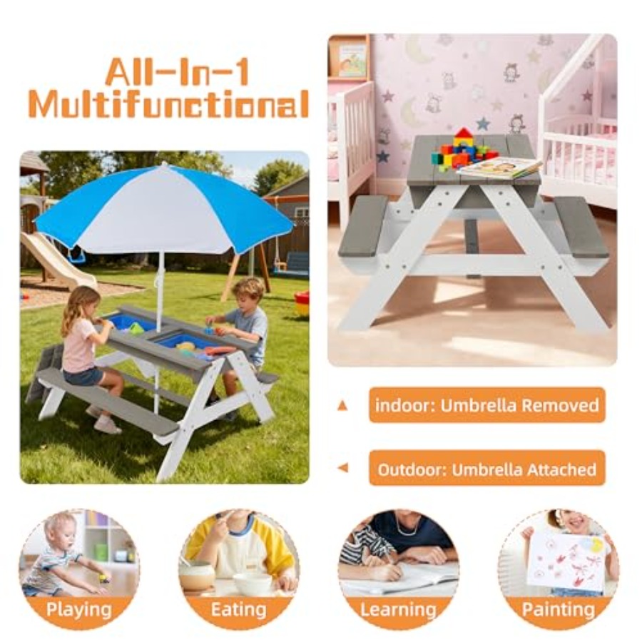 Outdoor backyard patio picnic  - Kids Outdoor Umbrella For Table ulasan dan harga