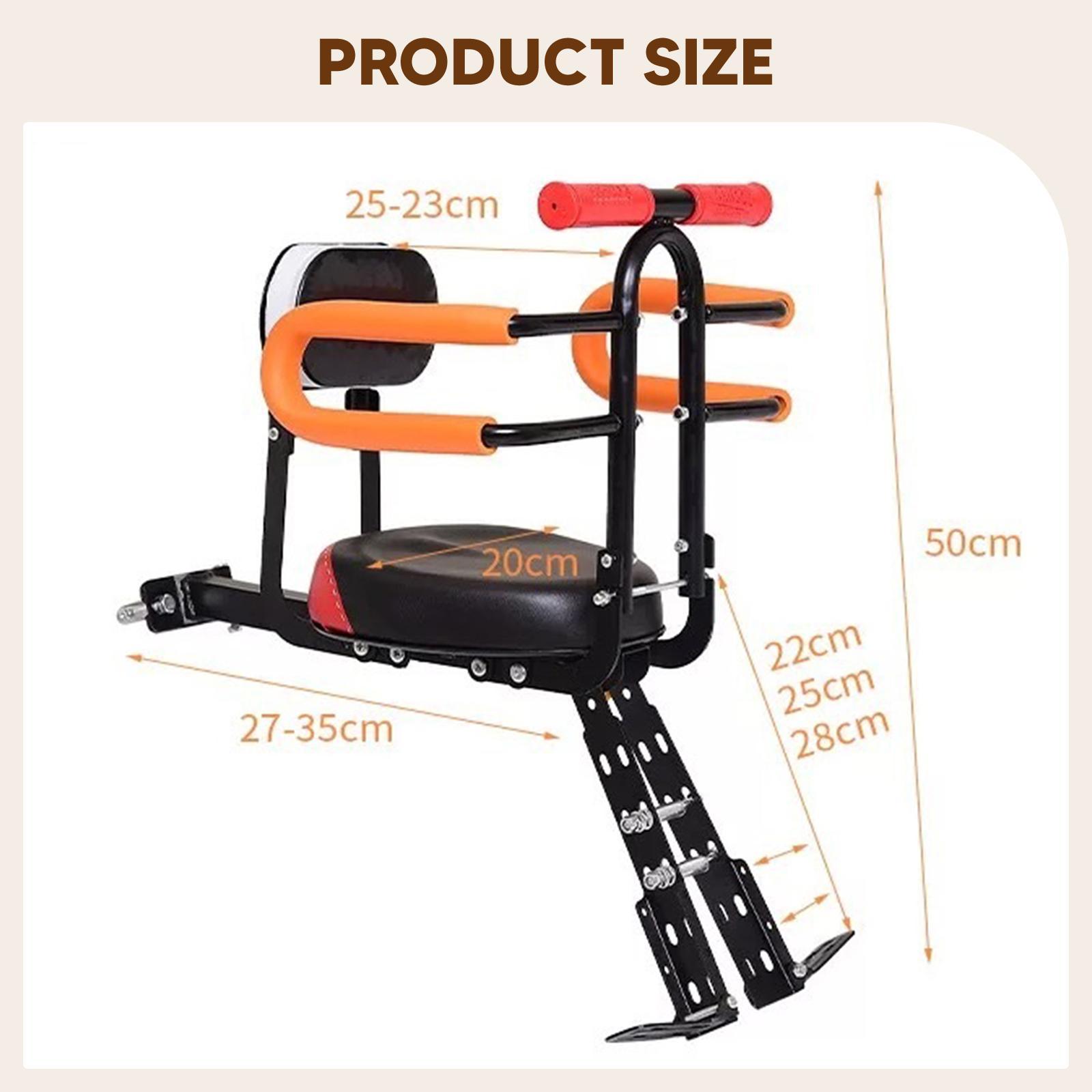 Foldable Kids Bike Seat with G - Kids Outdoor Foldable Chair ulasan dan harga