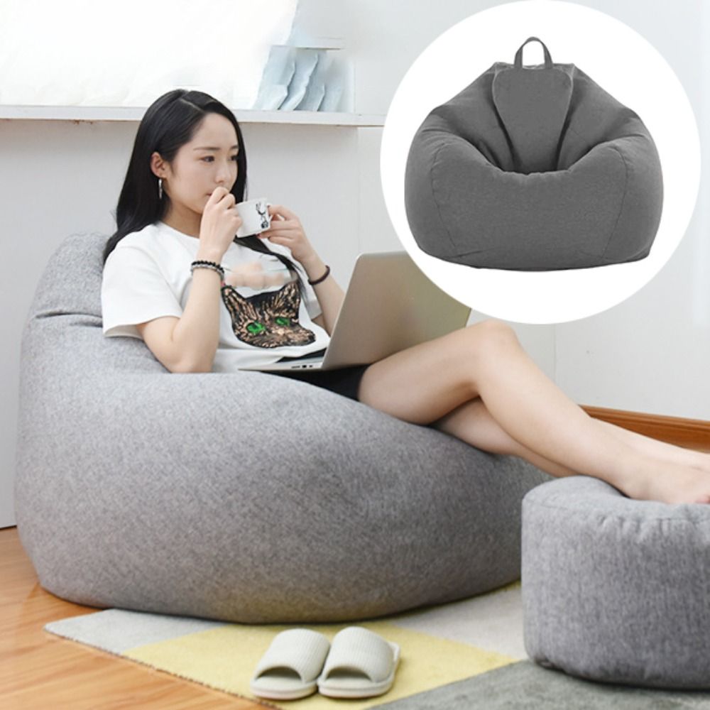 Seat Cover Comfortable Bean Ba - Kids Outdoor Bean Bag Chair ulasan dan harga