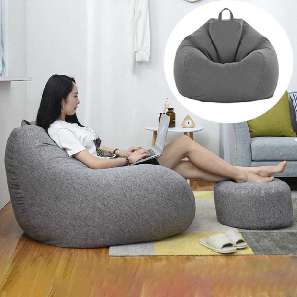 Seat Cover Comfortable Bean Ba - Kids Outdoor Bean Bag Chair ulasan dan harga