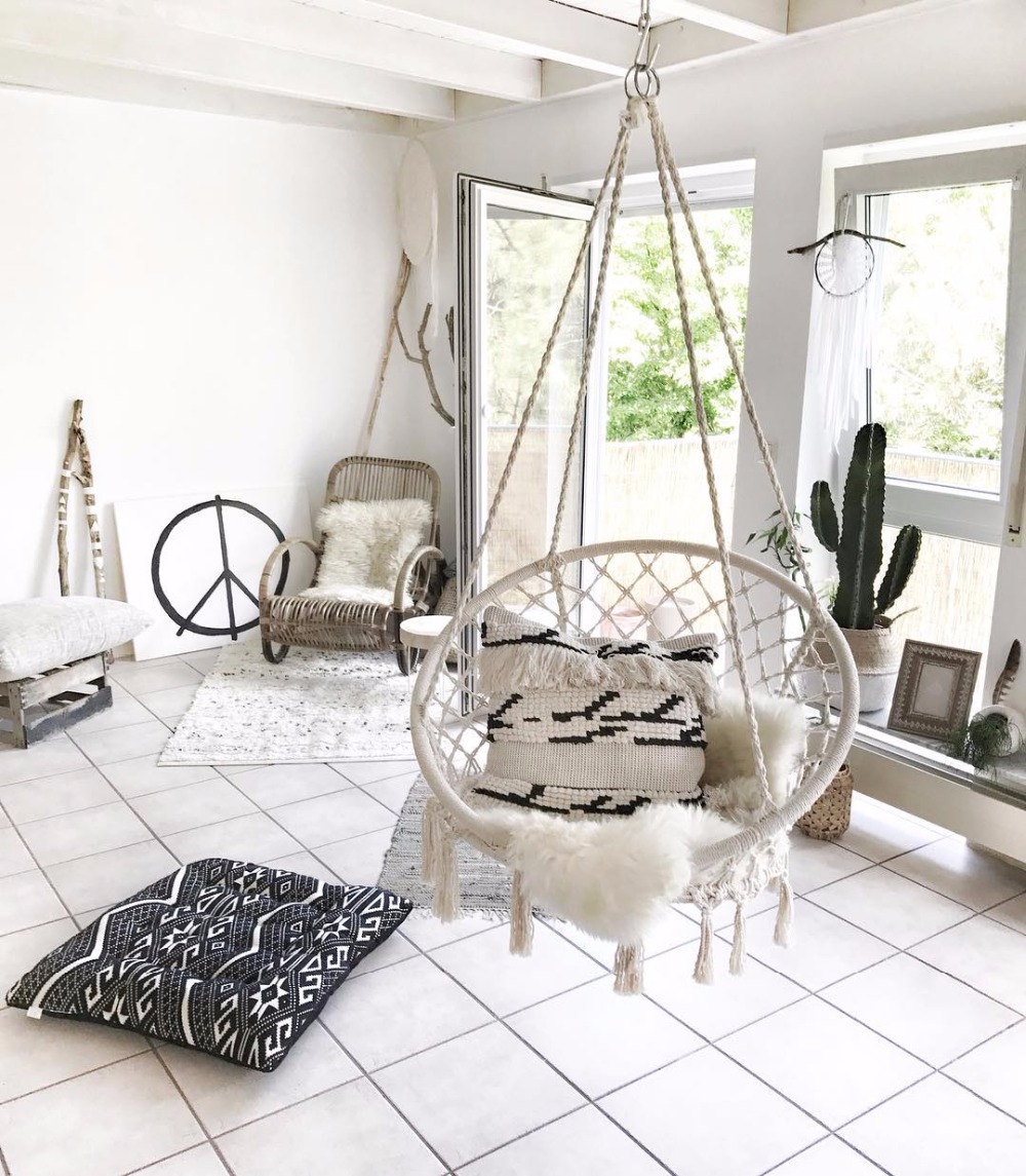 2025 Nordic Garden Handmade Kn - Kids Outdoor Hammock Chair ulasan dan harga