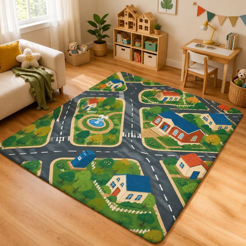 VIKAMA Kids Town Zoo Traffic P - Kids Outdoor Zoo ulasan dan harga